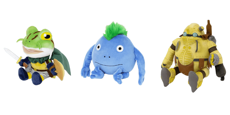 Frog And Robo Plush Merch